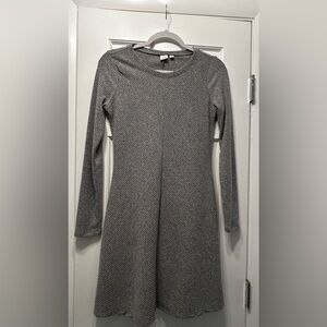 GAP grey sweater-y material dress